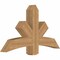 Ekena Millwork Alberta Smooth Timber Gable Bracket, Western Red Cedar, 48"W x 28"H x 5 1/2"D x 5 1/2"F, 14/12 Pitch GBW048X28X0606ALB00SWR - alternate 5